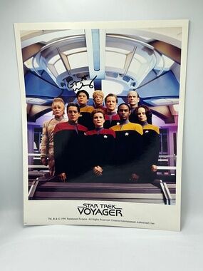 Star Trek Autographed Garrett Wang Signed Photo Harry Kim Voyager Cast 8x10
